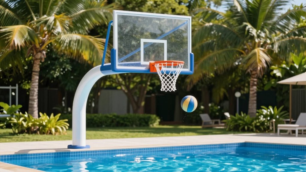 top pool basketball hoops