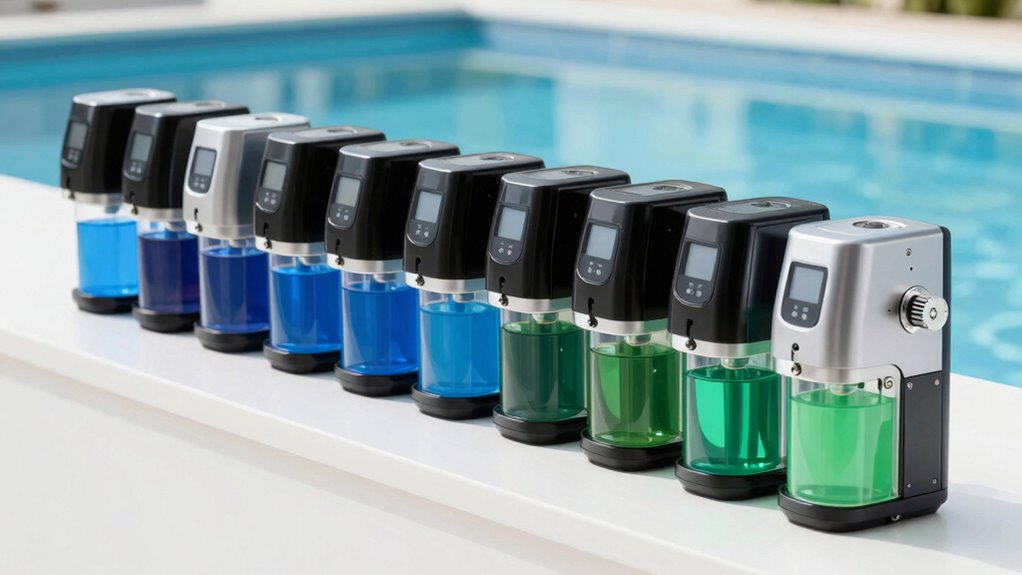 top pool chemical dosing pumps