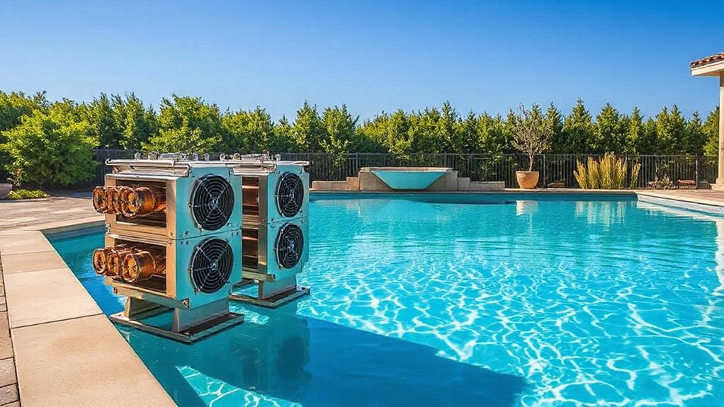 top pool heating equipment