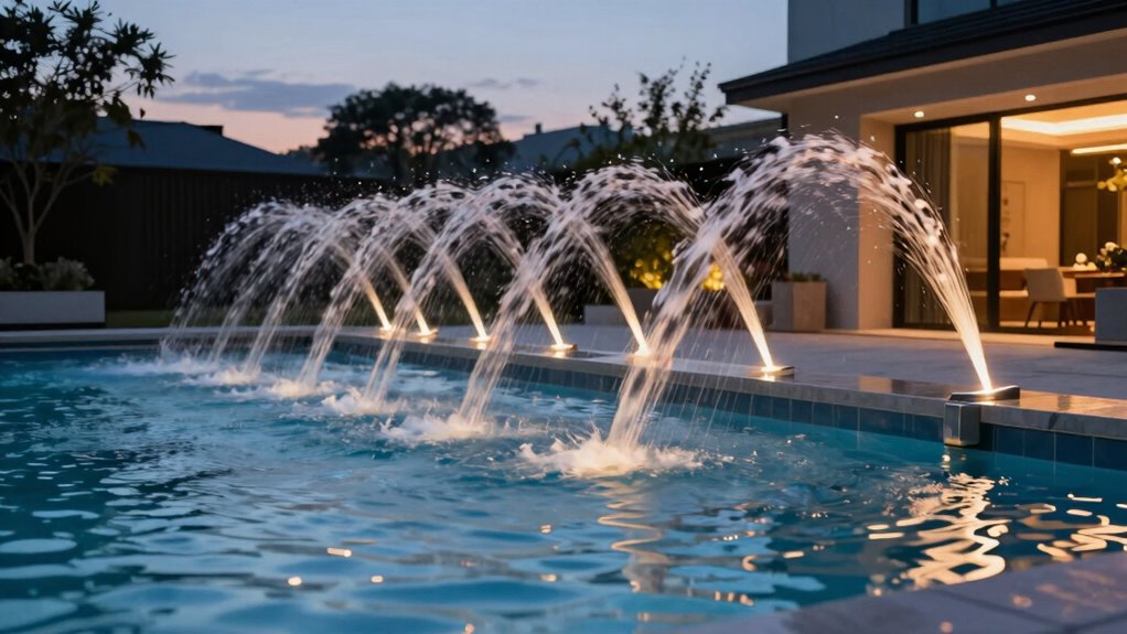 top pool laminar jets