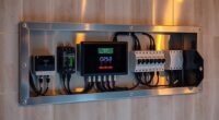 top pool relay panels