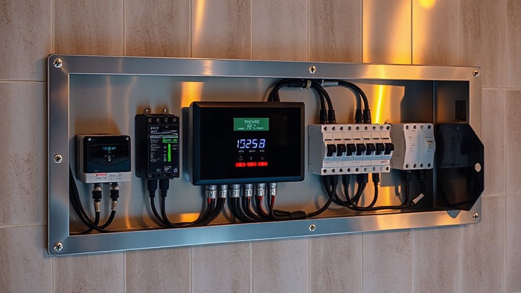 top pool relay panels
