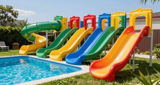 top pool slide selections