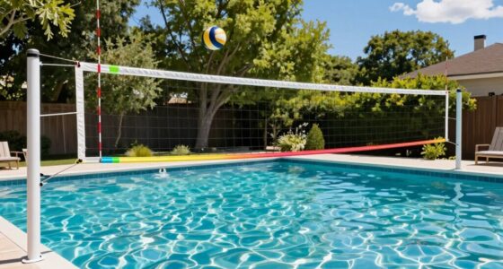 top pool volleyball nets