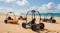 top sand kayak carts