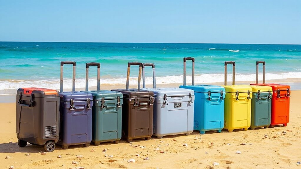 top sand ready rolling coolers