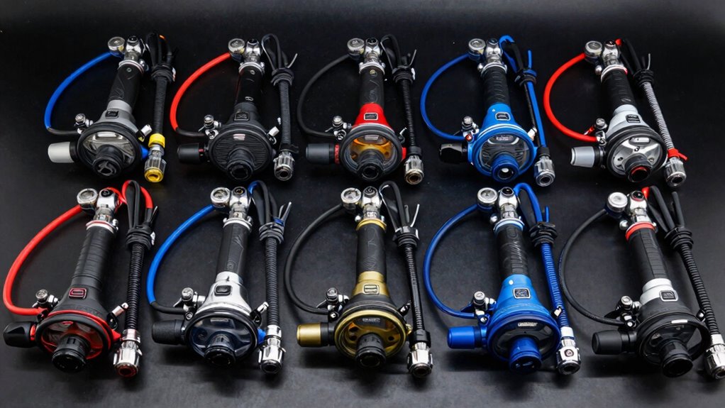 top scuba regulator sets