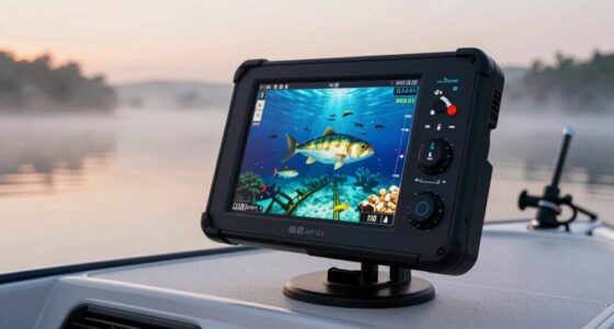 top side imaging fish finders