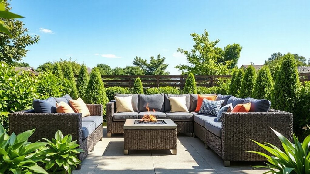 top sunbrella outdoor sectionals