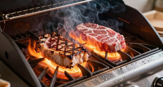 uneven cooking due to heat