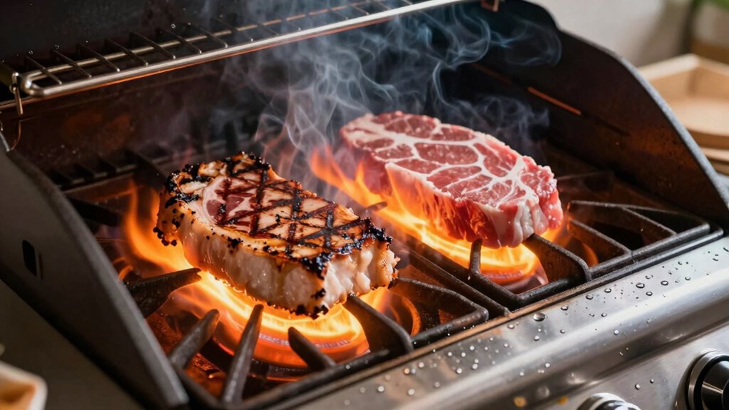 uneven cooking due to heat