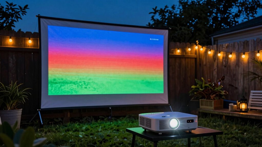 vibrant outdoor image quality