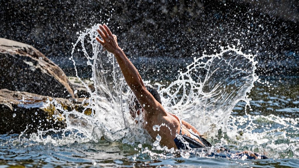 water movement affects video clarity