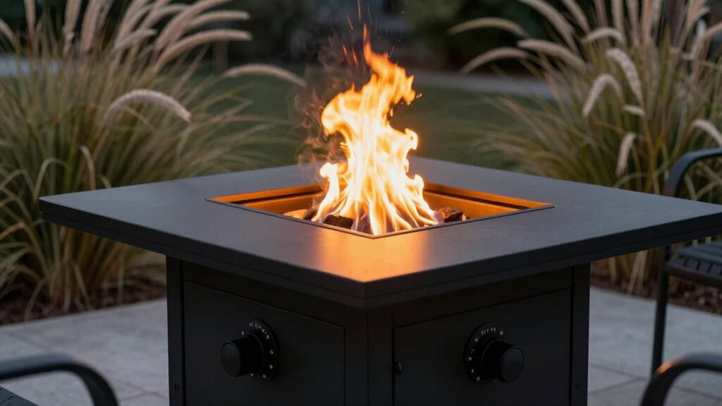 wind resistant fire table stability