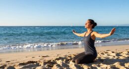 active beach breathing exercise