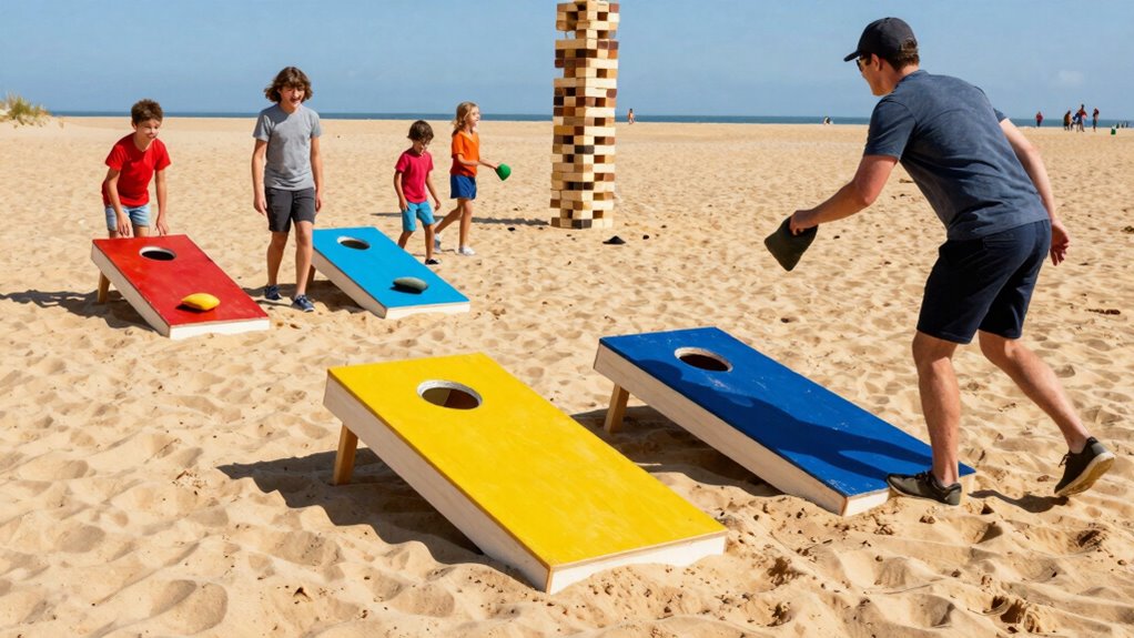 adapting yard games for sand