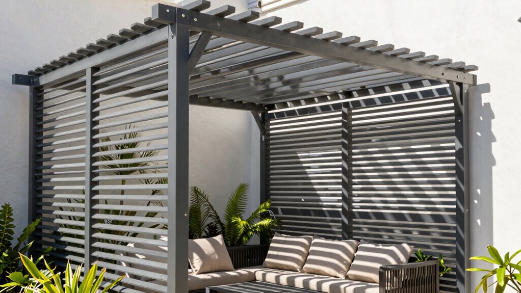 adjustable energy efficient outdoor shading