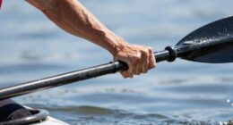 adjusting paddle for endurance