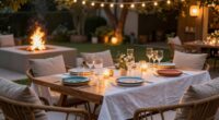 all day outdoor entertaining