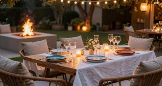 all day outdoor entertaining