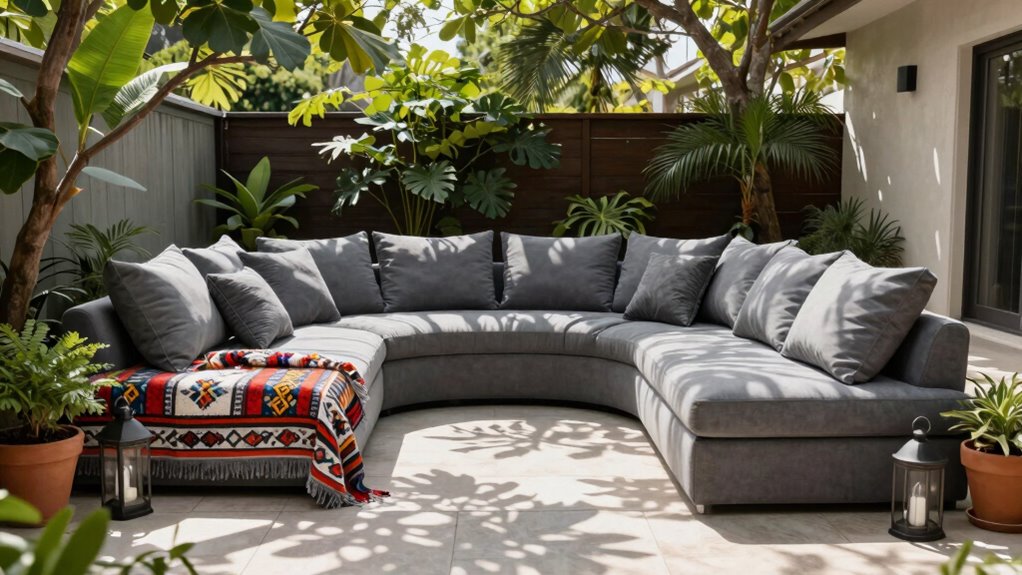 backyard ambiance and functionality