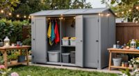 backyard storage organization solution