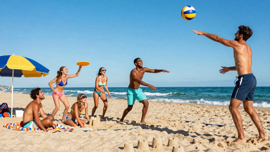 beach games for new friends