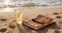 beach journaling enhances summer memories