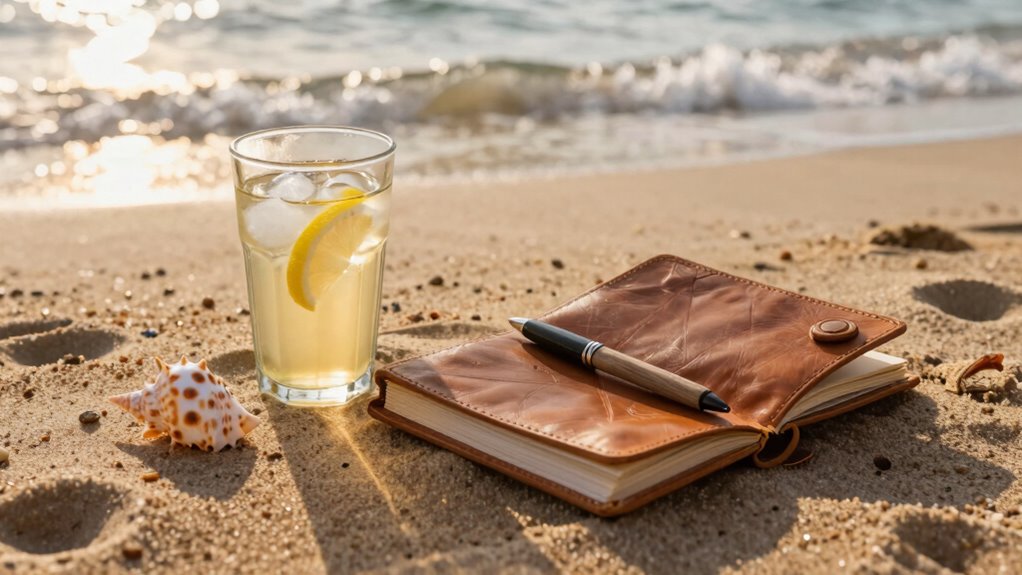 beach journaling enhances summer memories