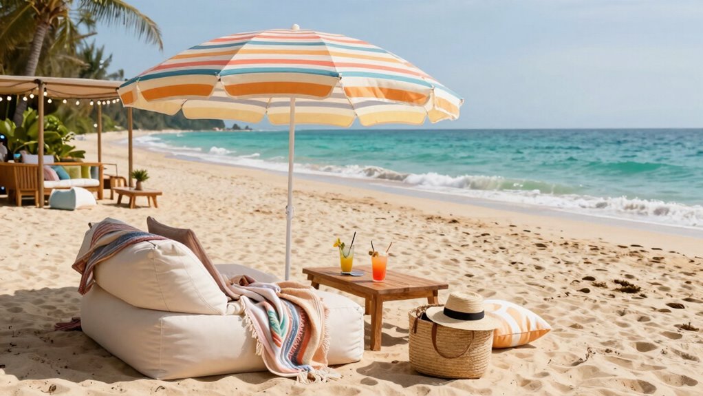 beach lounging comfort essentials