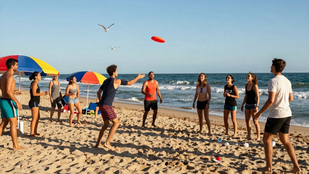 beach team building competition
