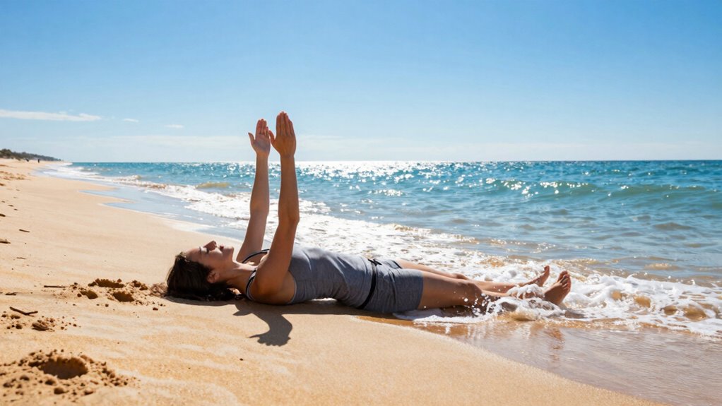 beach visualization with breath