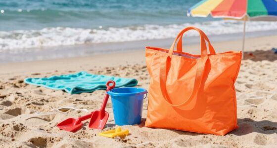 color coded beach organization