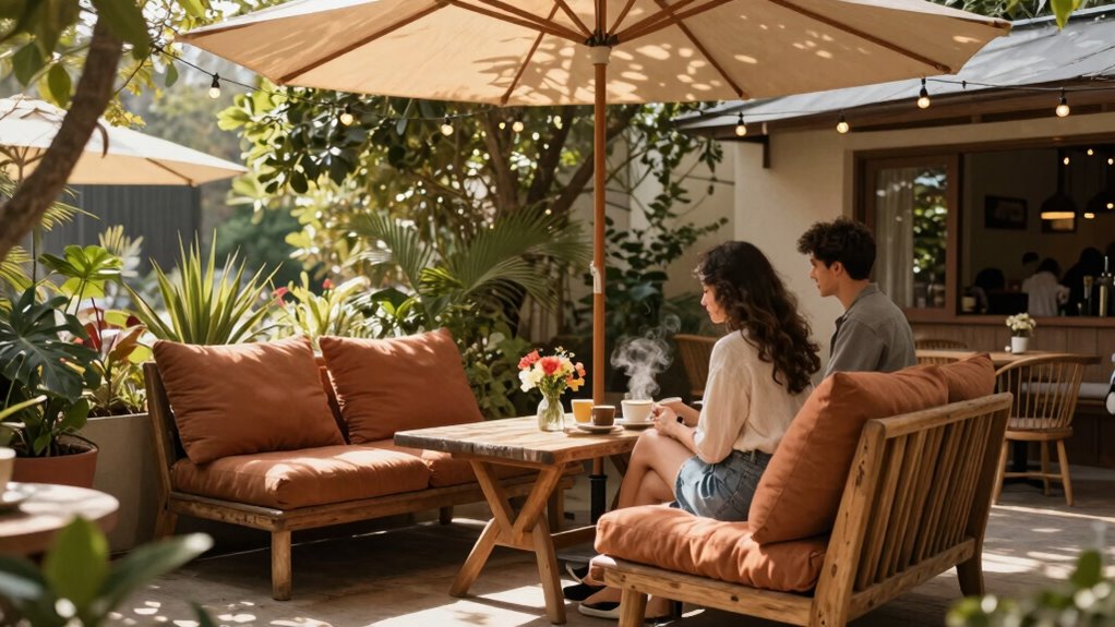 comfortable durable outdoor seating
