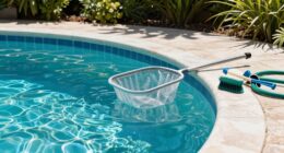 consistent weekly pool cleaning