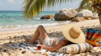 create peaceful solo beach days