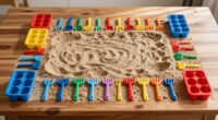 easy sand game cleanup