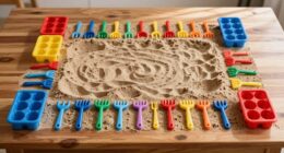 easy sand game cleanup