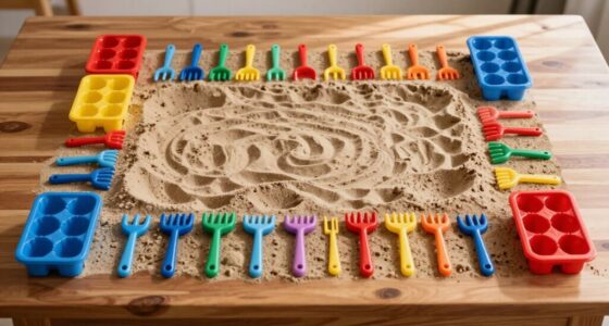 easy sand game cleanup