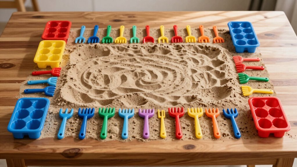 easy sand game cleanup