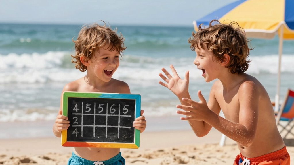 efficient beach game scoring