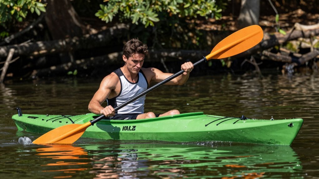 efficient paddling reduces fatigue