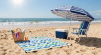 effortless beach arrival setup