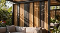 enhance privacy and aesthetics