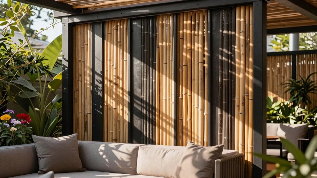 enhance privacy and aesthetics