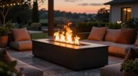 enhances outdoor living ambiance