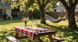 enjoying summer outdoor activities