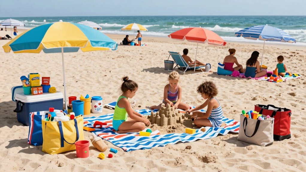 family beach safety essentials