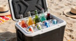 insulated beach drink cooler