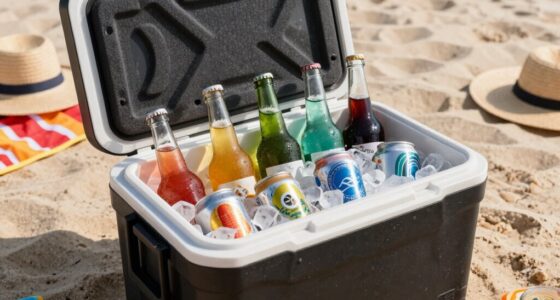 insulated beach drink cooler